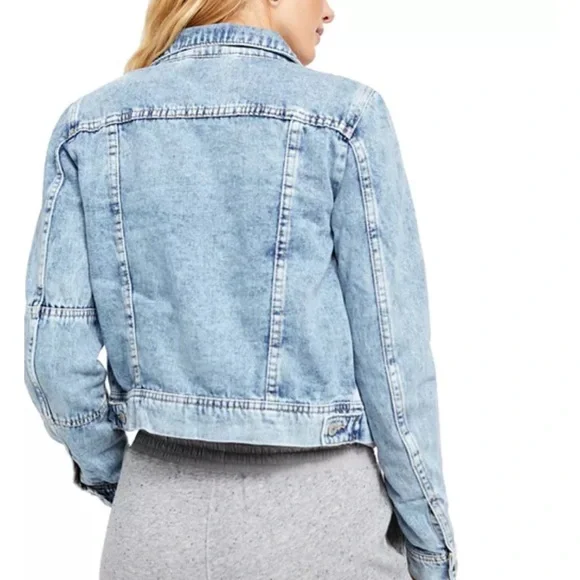 Free People Rumors Denim Jacket - M - Picture 3 of 7